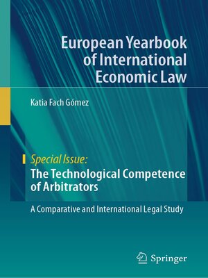 cover image of The Technological Competence of Arbitrators